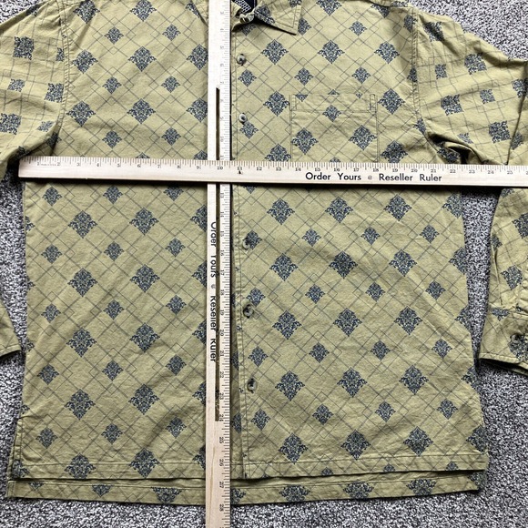 Super Massive Shirt Adult Medium Fun Vintage Retro Style Long Sleeve Button Down - Picture 4 of 9